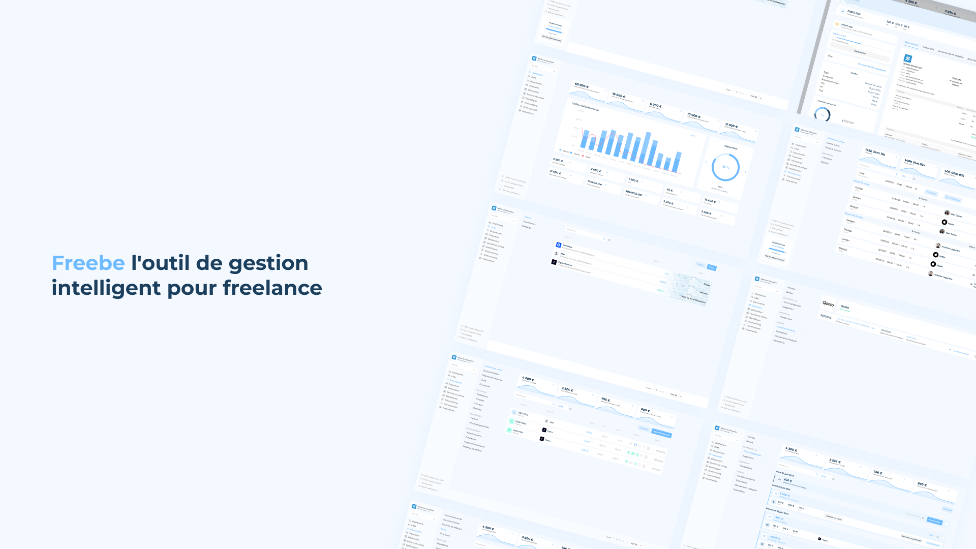 Freebe - l'outil intelligent de gestion et de facturation pour les freelance